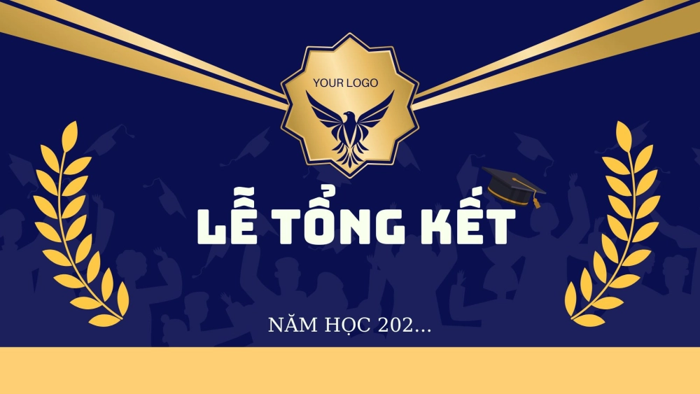 Background tổng kết đơn giản mà cuốn hút ánh nhìn