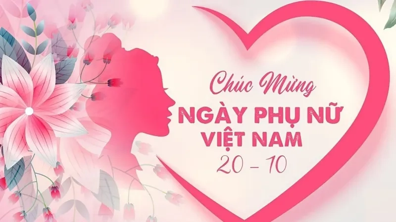 Tôn vinh vẻ đẹp phụ nữ qua background 20/10 sang trọng và cuốn hút