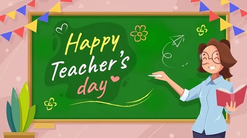 Thiết kế slide ấn tượng với background 20/11 powerpoint