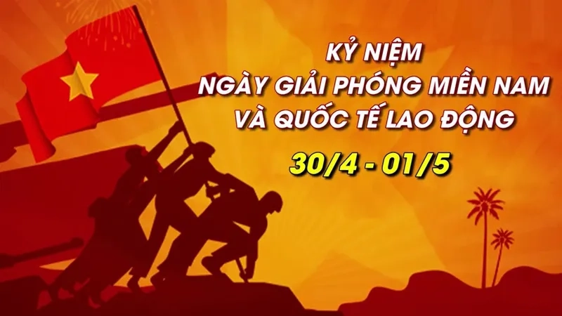 Lựa chọn background 30/4 in ấn rõ nét mang đậm tinh thần dân tộc