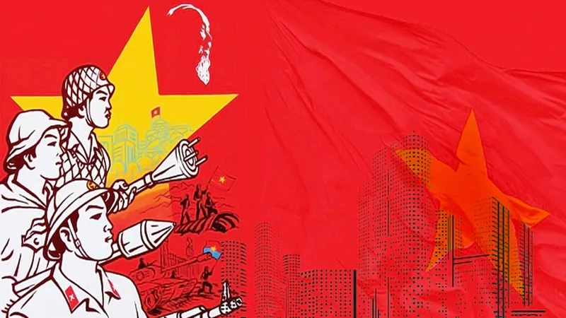 Tạo video trình chiếu kỷ niệm ngày thống nhất với background 30/4 slideshow