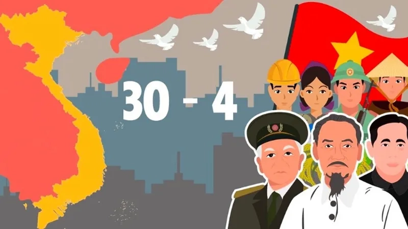 Làm nổi bật chương trình lễ hội với background 30/4 sự kiện hoành tráng