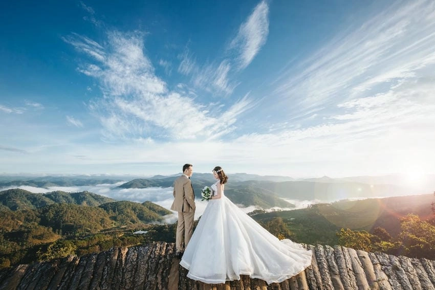 Background ảnh cưới theo chủ đề sáng tạo và mới lạ