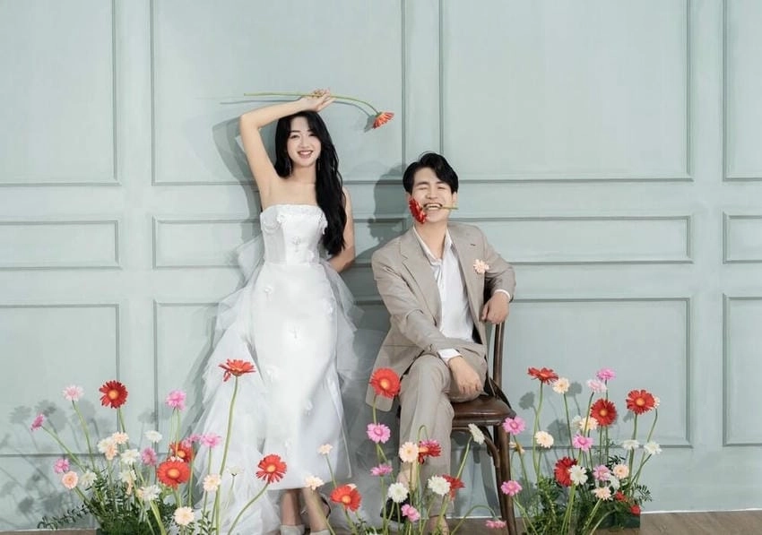 Background ảnh cưới tự làm độc đáo theo phong cách riêng