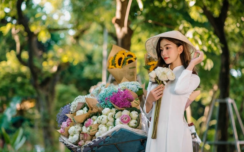 Background áo dài chất lượng cao cho mọi nhu cầu sáng tạo