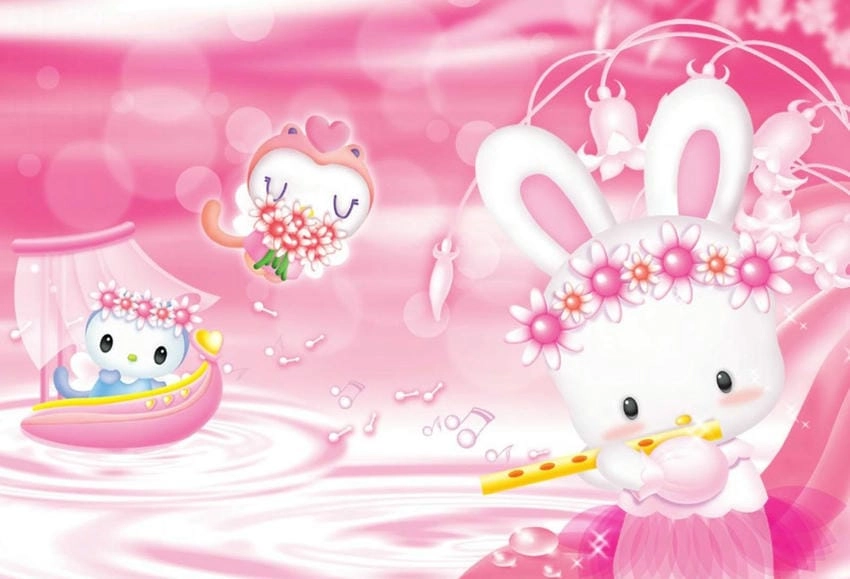 Background baby girl đơn giản thanh thoát và tinh tế