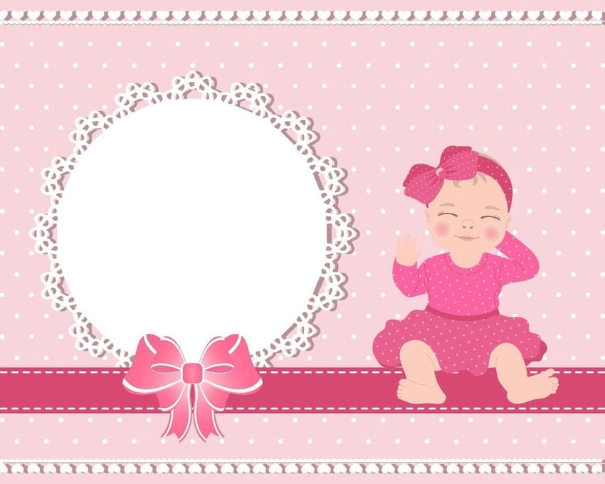 Background baby girl dễ thương tạo dấu ấn riêng cho ảnh