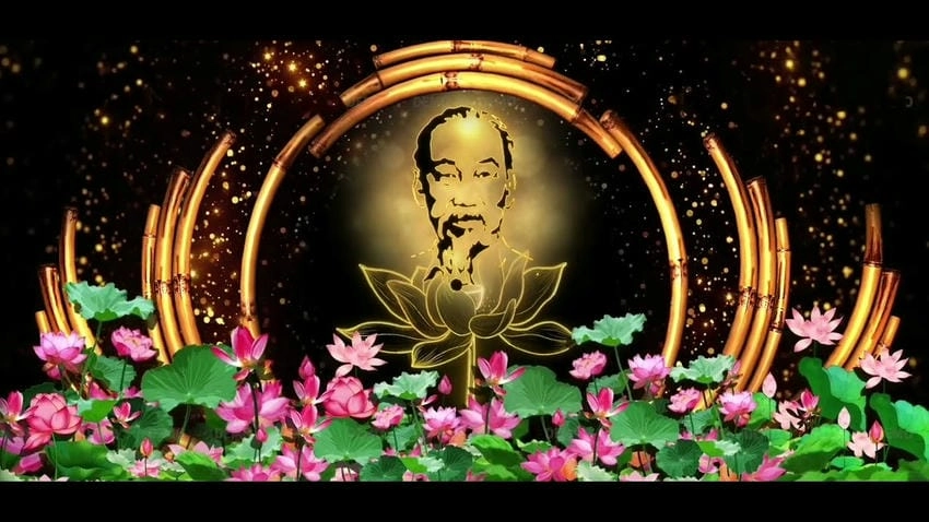 Background Bác Hồ kỷ niệm gợi lại những khoảnh khắc ý nghĩa