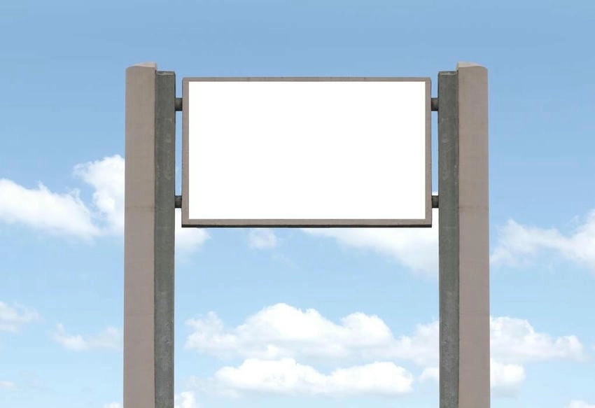 Background bảng hiệu đơn giản nhưng vẫn đầy tinh tế