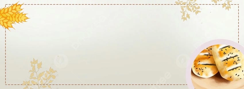 Background bánh mì quảng cáo làm nổi bật thương hiệu