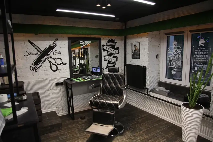 Background barber chất lượng cao sắc nét từng chi tiết