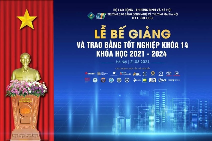 Background lễ bế giảng ấn tượng thu hút mọi ánh nhìn