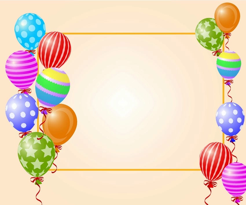 Background bóng bay ý tưởng độc đáo và mới lạ