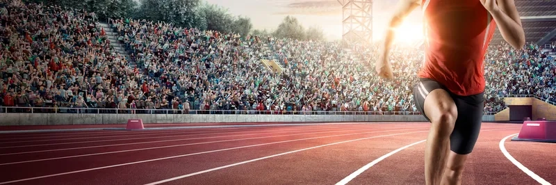 Background chạy bộ thiên nhiên tràn đầy màu xanh tươi mát