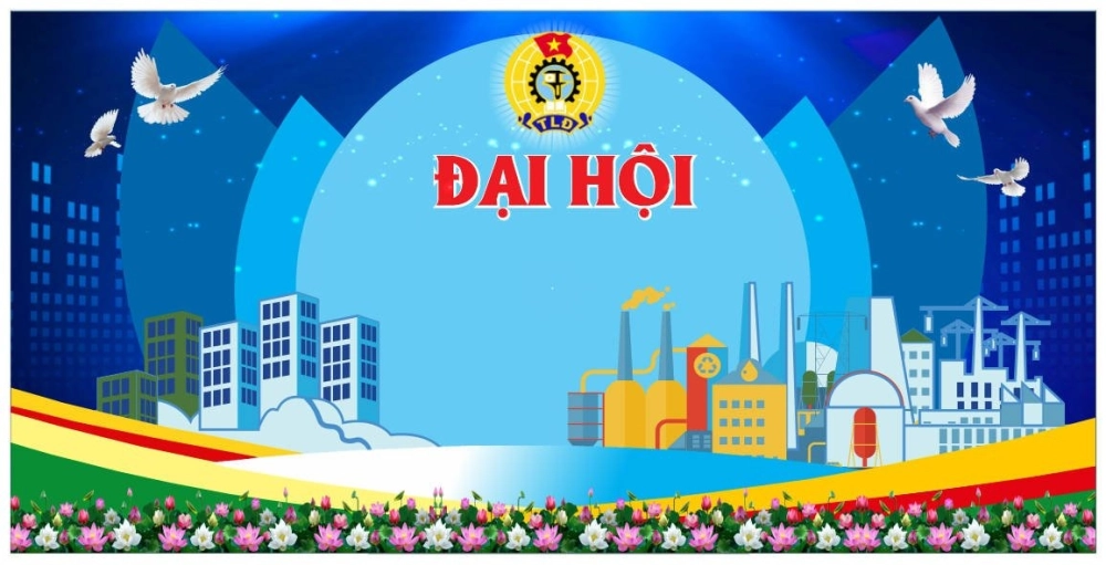 Background công đoàn chuyên nghiệp tăng hiệu quả trình bày