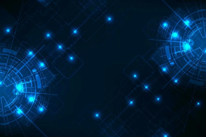 Background công nghệ tối giản tinh tế và hiện đại