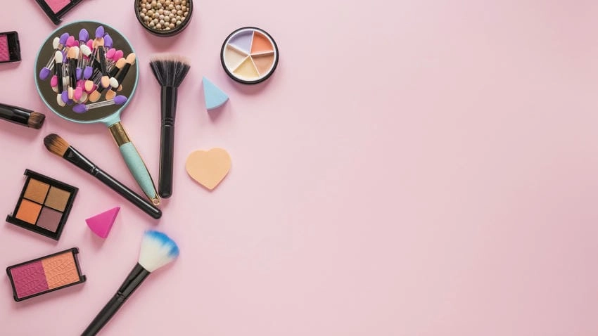 Background cosmetic ấn tượng gây chú ý ngay lập tức