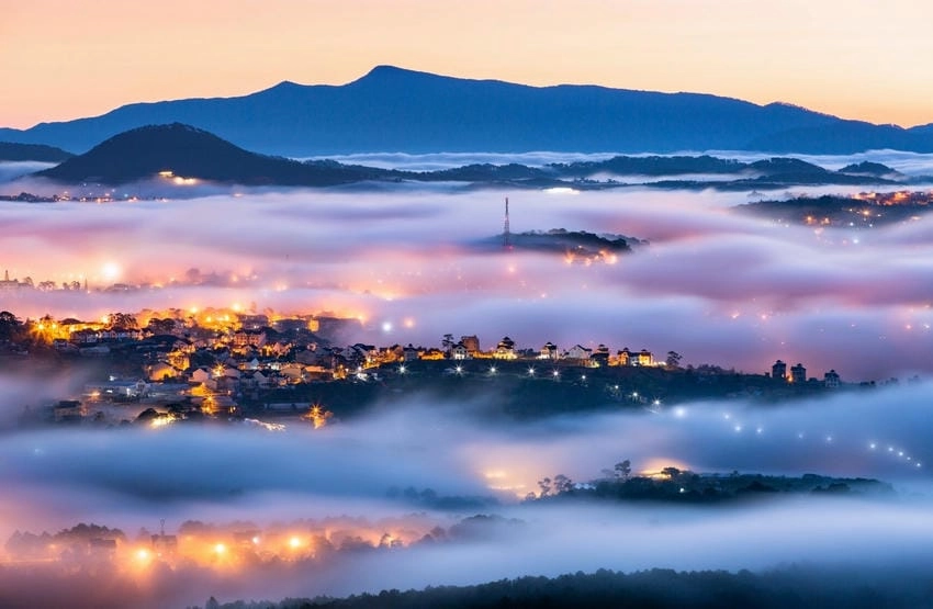 Background đà lạt du lịch gợi nhớ những khung trời mơ