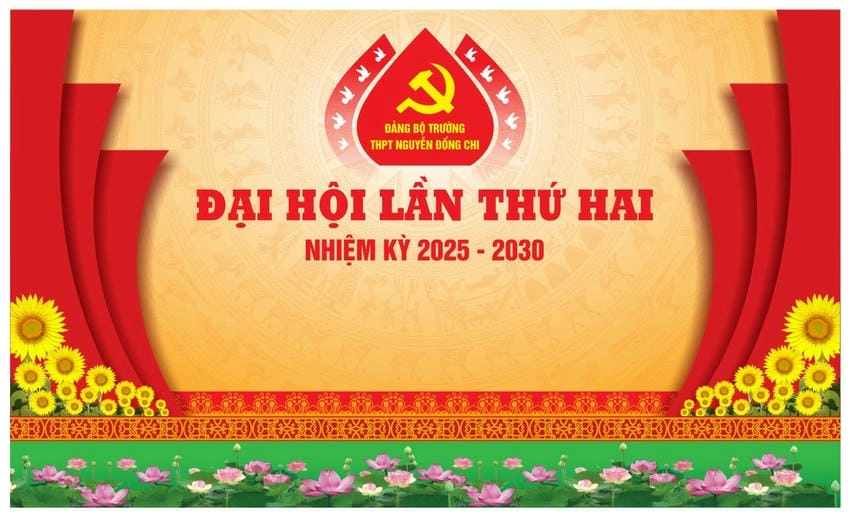Background đại hội đảng 4k chi tiết rõ ràng sống động