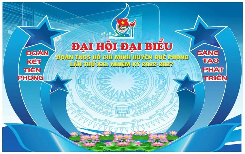 Background đại hội đoàn miễn phí dễ sử dụng