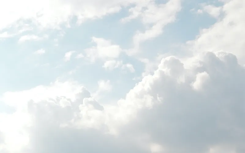 Background đám mây tối giản mang đến không gian nhẹ nhàng và tinh tế