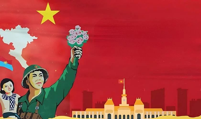 Background Đảng Cộng Sản Việt Nam hiện đại mang hơi thở mới