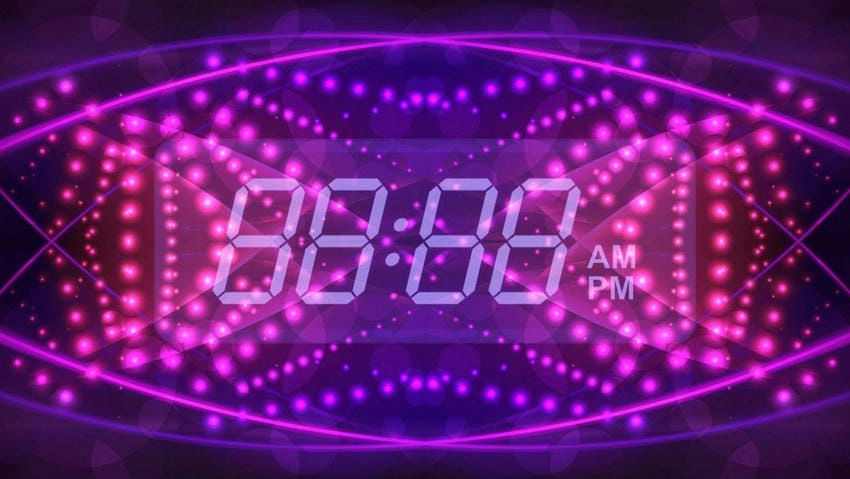 Background đồng hồ ý tưởng sáng tạo độc đáo