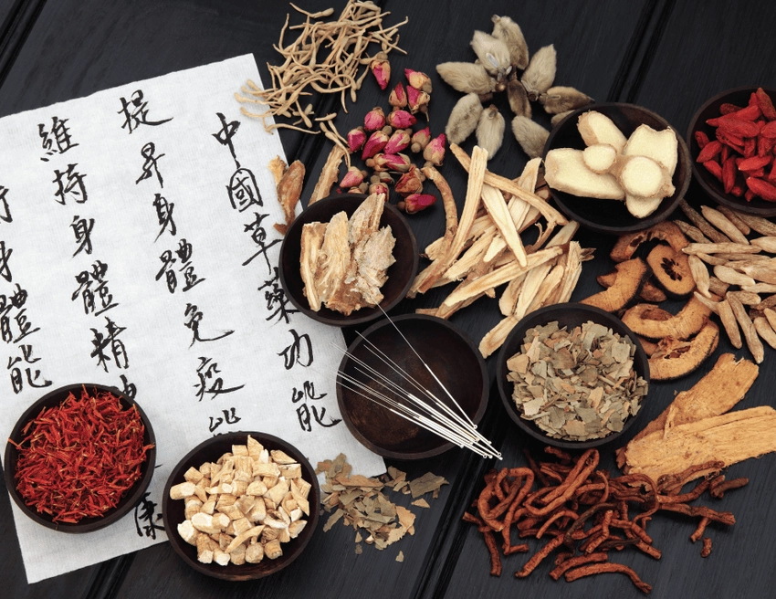 Background đông y mang sắc thái cổ truyền đặc trưng