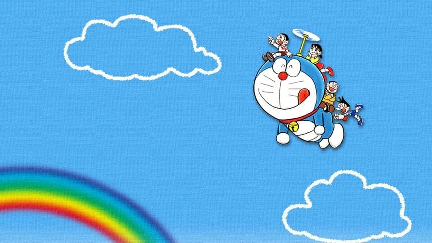 Background Doraemon hoạt hình sinh động và vui nhộn