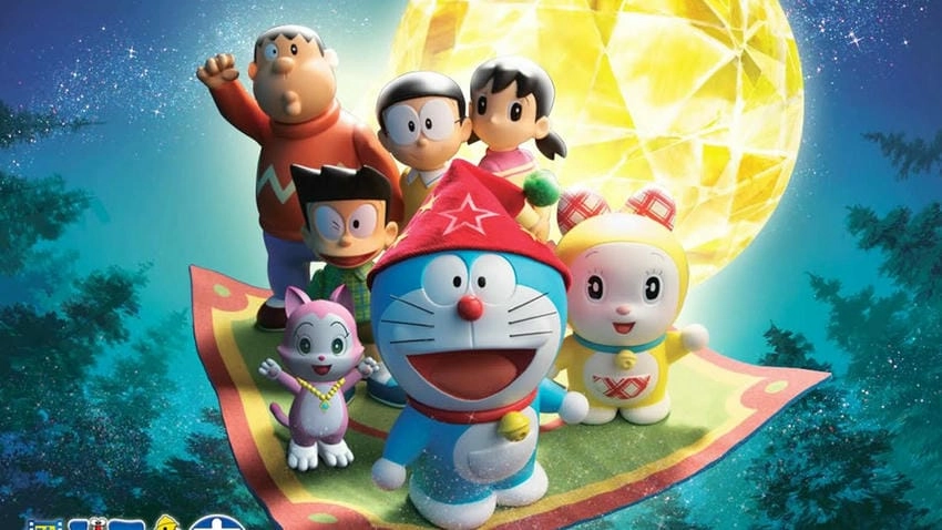 Background Doraemon đa năng phù hợp nhiều mục đích