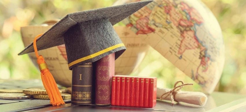 Background du học cho thuyết trình tăng sức thuyết phục