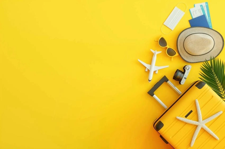 Background du lịch 4k rực rỡ cho khung hình sống động