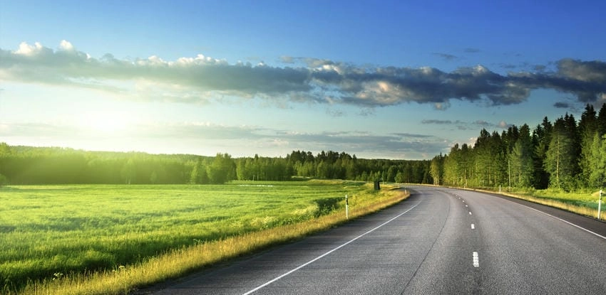 Background đường đơn giản nhưng đầy tinh tế