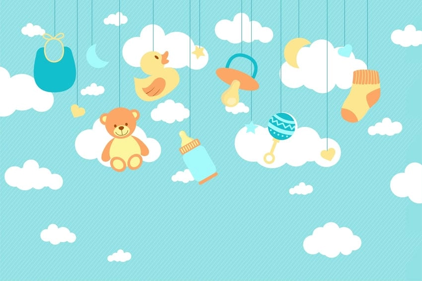 Background em bé chất lượng cao sắc nét tuyệt vời