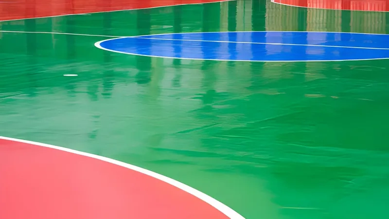 Background futsal sân thi đấu rộng và chuyên nghiệp