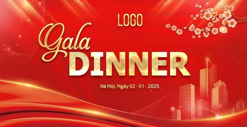 Background gala thiết kế tinh tế cho mọi concept