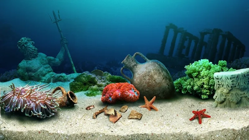 Đem thế giới vui nhộn đến gần hơn bằng background hồ cá hoạt hình