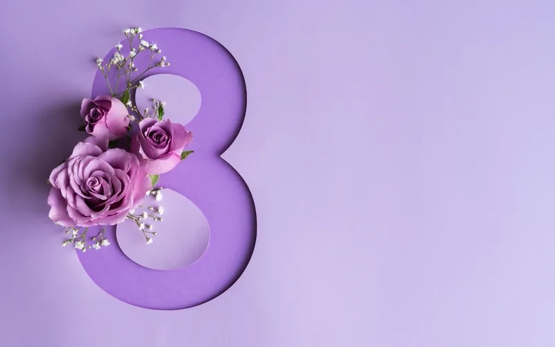 Tải background hoa 8/3 PSD chỉnh sửa dễ dàng với chất lượng cao