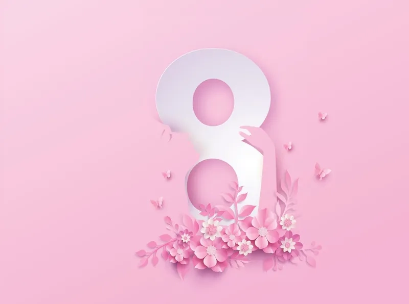 Background hoa 8/3 AI chuẩn vector cho thiết kế đồ họa hoàn hảo