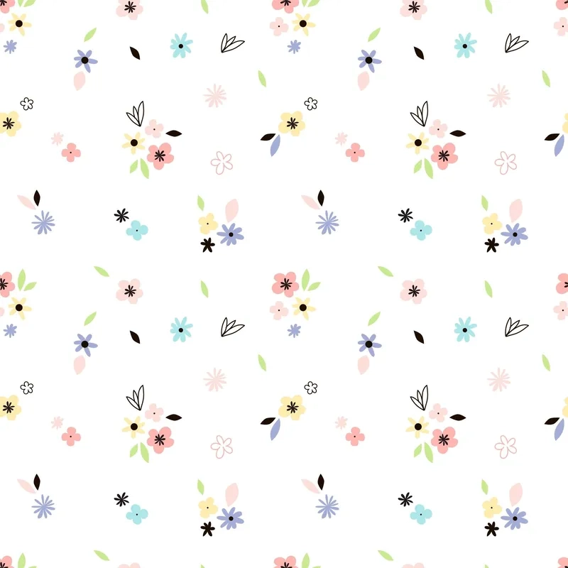 Sắc trắng thuần khiết tỏa sáng trong background hoa baby trắng