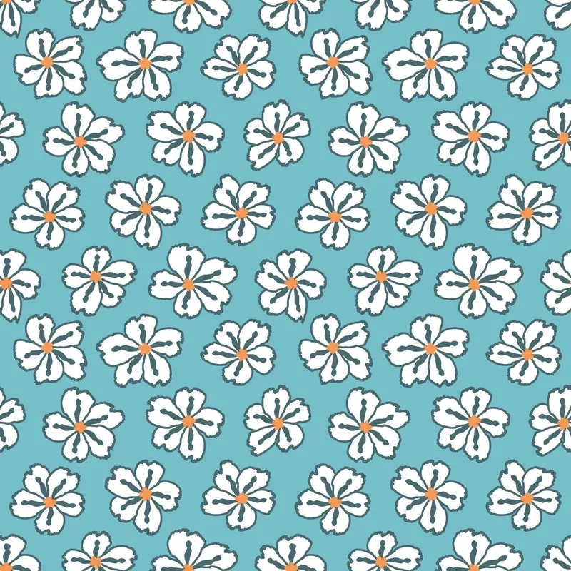 Background hoa baby vintage gợi nét hoài cổ và lãng mạn