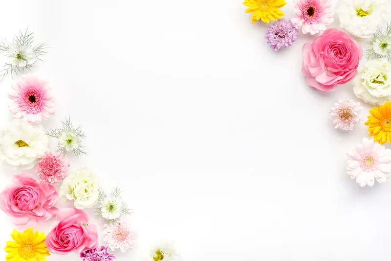 Thêm niềm vui với background hoa chúc mừng sinh nhật rực rỡ