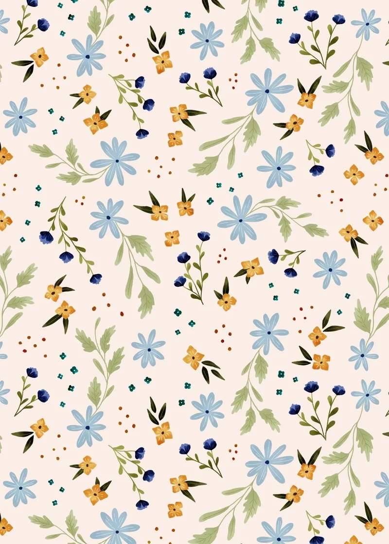 Background hoa dại PNG tách nền tiện sử dụng