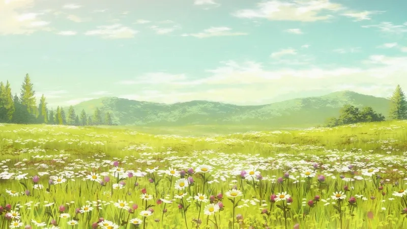 Background hoa dại điện thoại chuẩn HD sinh động