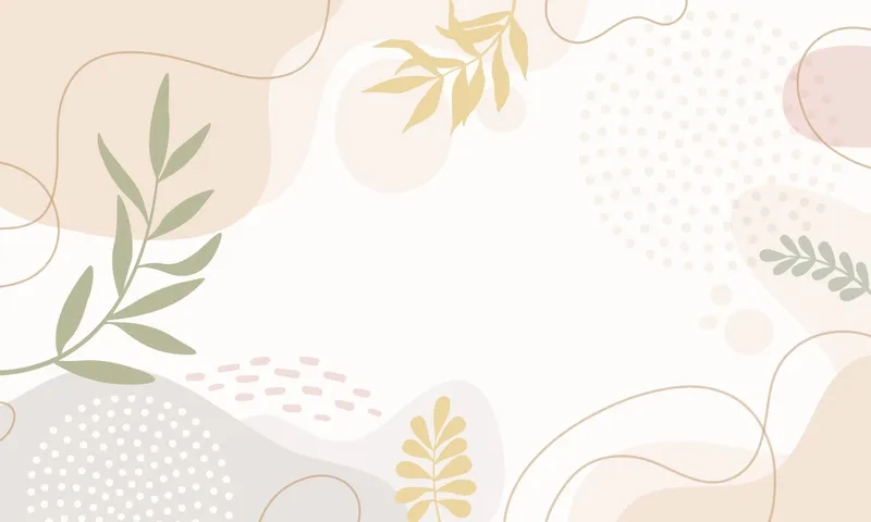 Tinh tế và hiện đại với background hoa hiện đại tối giản