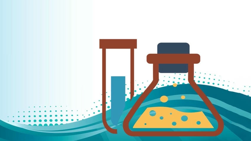 Background hóa học sáng tạo khơi gợi tư duy mới