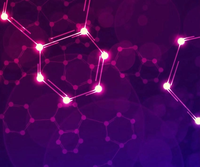 Background hóa học trừu tượng mở rộng cảm nhận