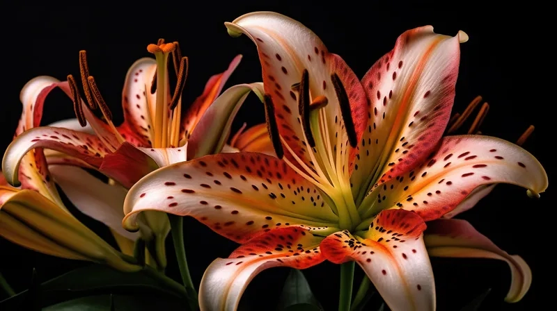 Tinh giản mà cuốn hút cùng background hoa ly minimal thời thượng