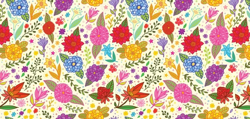 Hình nền hoa màu sắc đa dạng cho mọi phong cách