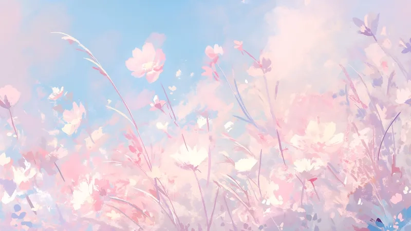 Khám phá sức hút mềm mại từ background hoa pastel đẹp